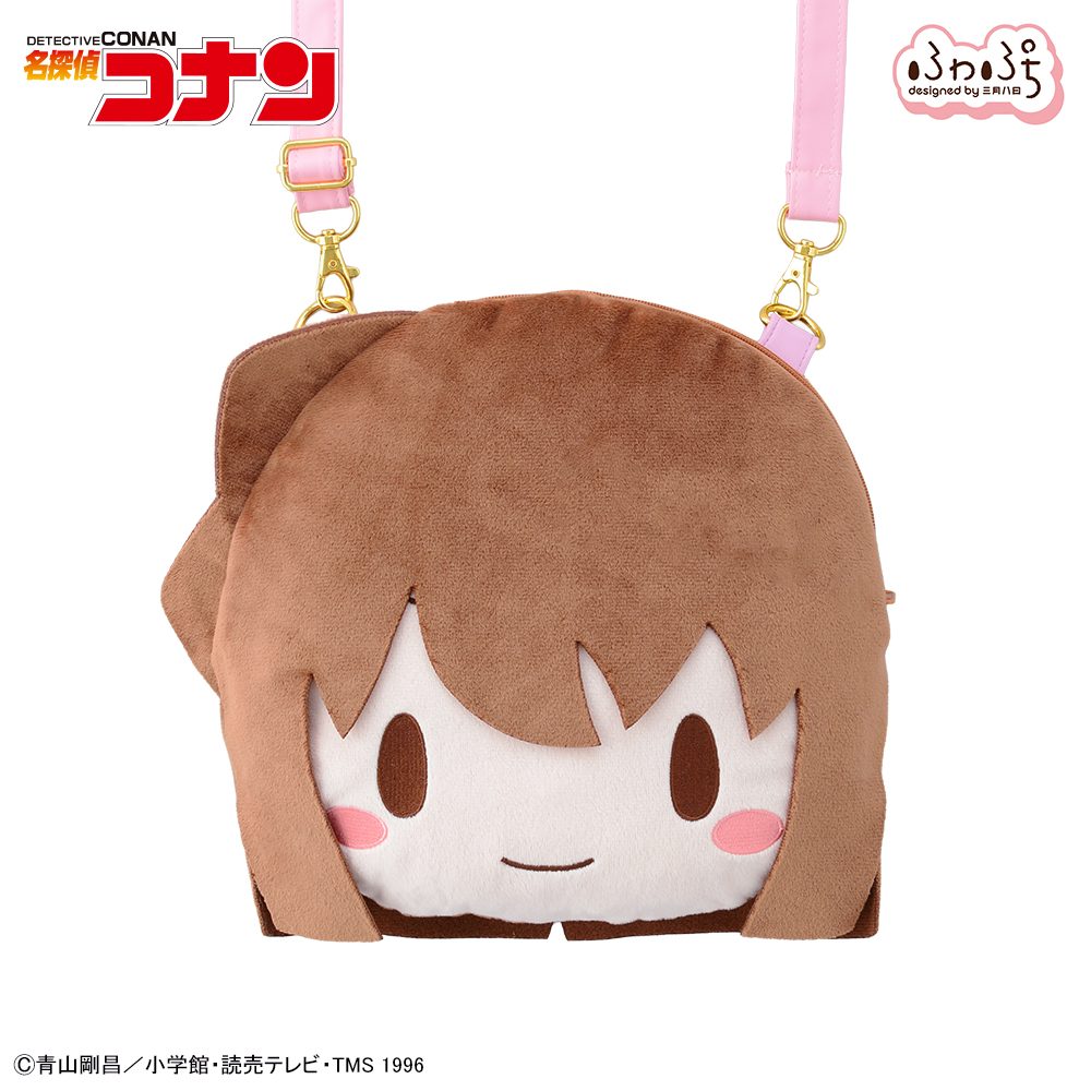 "Detective Conan" Haibara Ai Fuwa Petit Face Shoulder Bag M