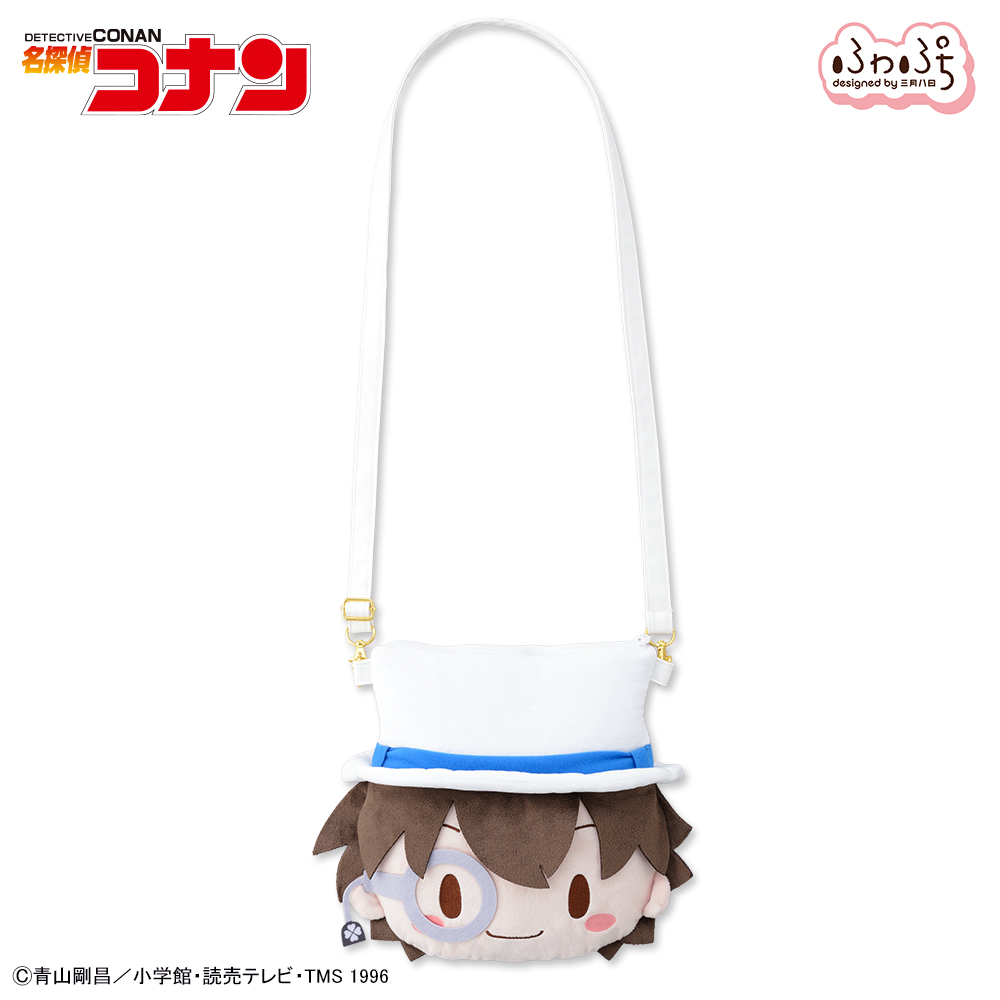 "Detective Conan" Kaito Kid Fuwa Petit Face Shoulder Bag M