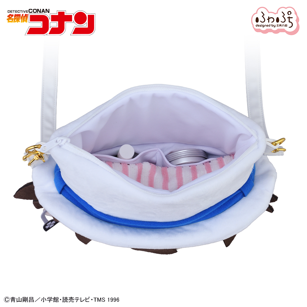"Detective Conan" Kaito Kid Fuwa Petit Face Shoulder Bag M