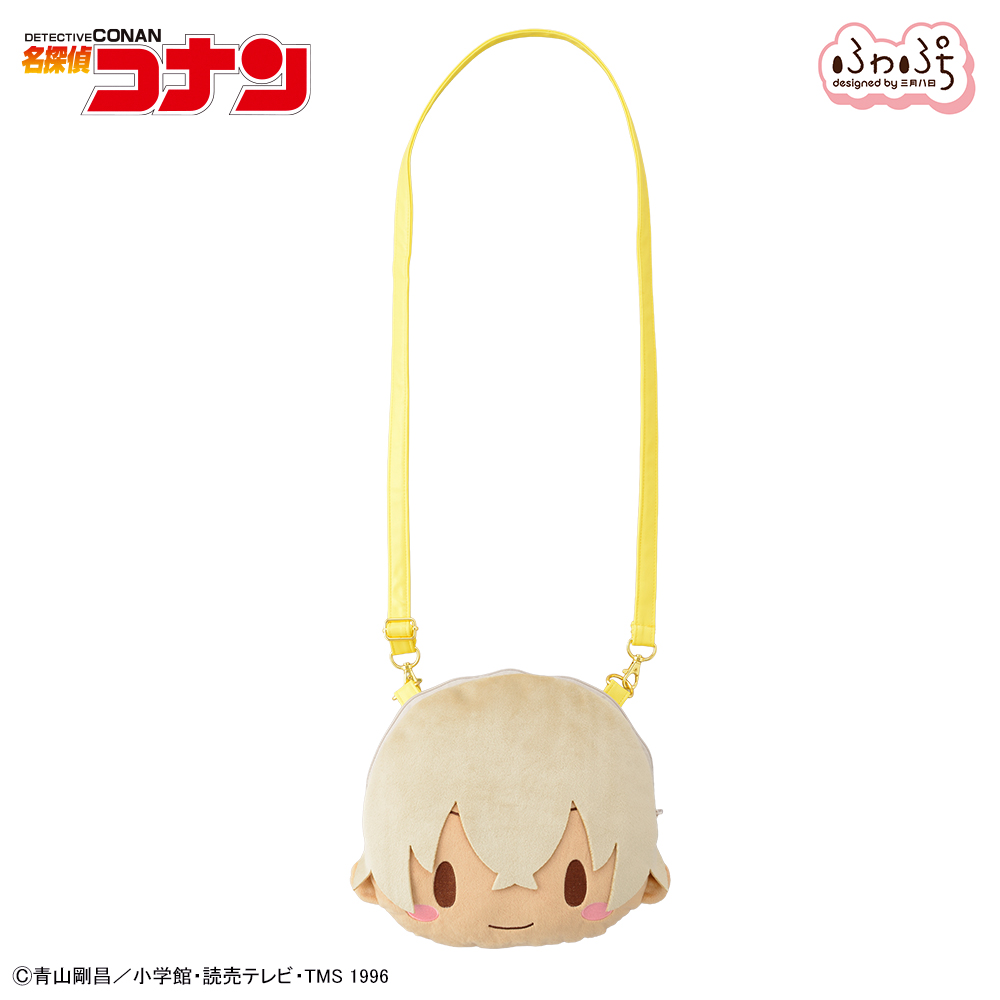 "Detective Conan" Amuro Toru Fuwa Petit Face Shoulder Bag M