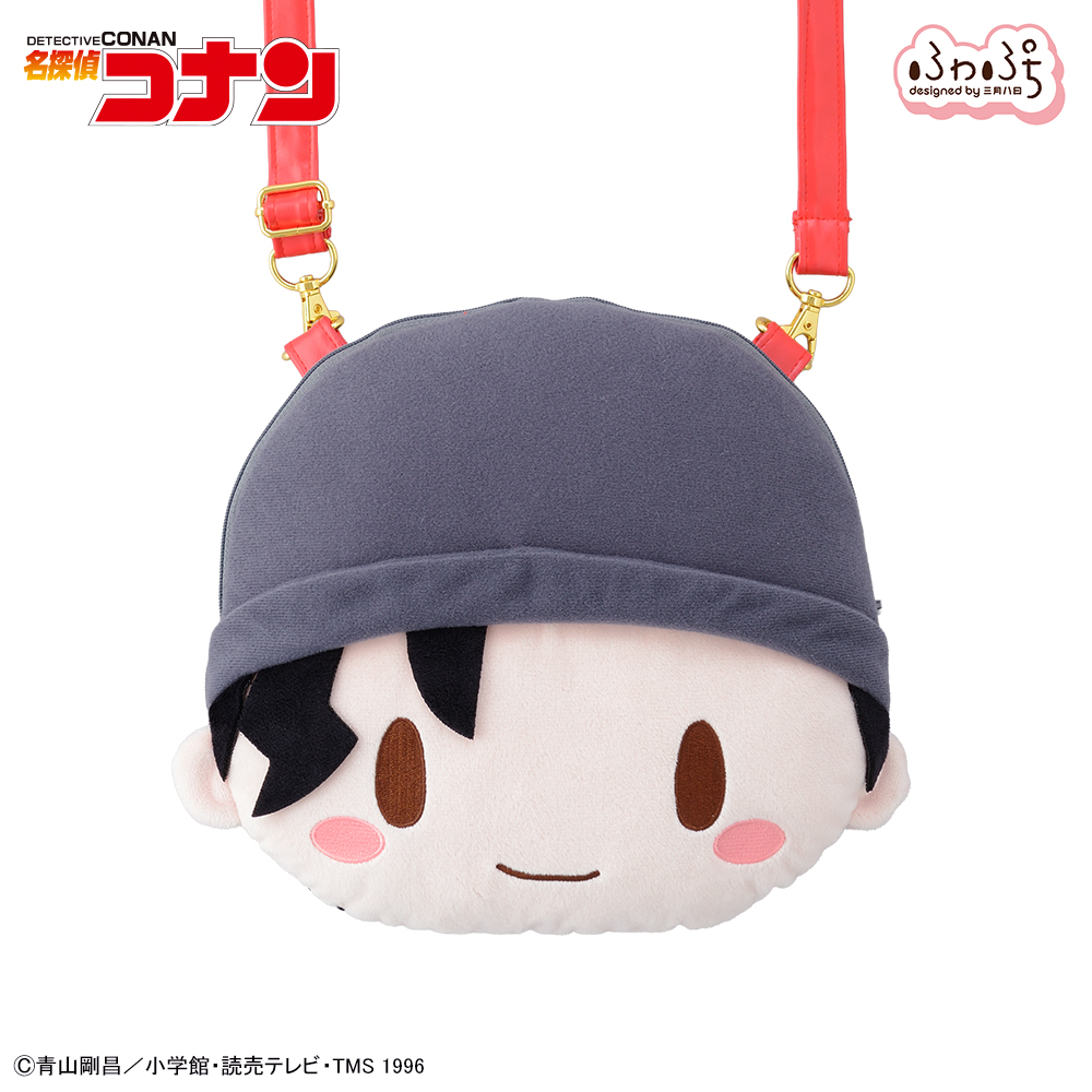 "Detective Conan" Akai Shuichi Fuwa Petit Face Shoulder Bag M