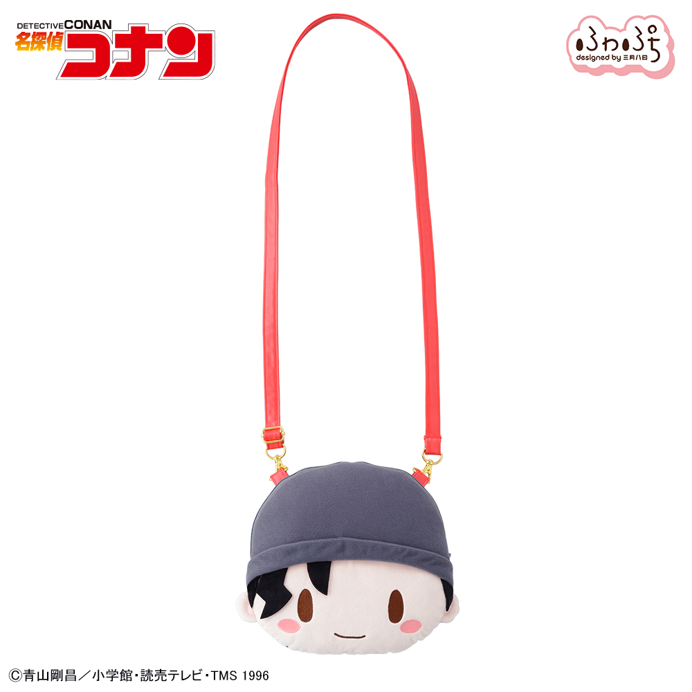 "Detective Conan" Akai Shuichi Fuwa Petit Face Shoulder Bag M