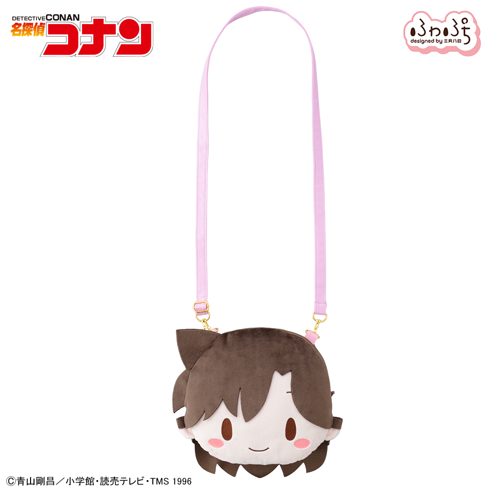 "Detective Conan" Mori Ran Fuwa Petit Face Shoulder Bag M
