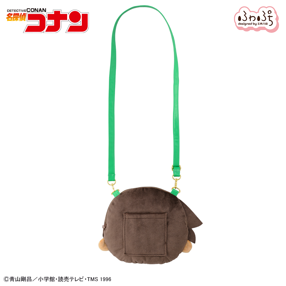 "Detective Conan" Hattori Heiji Fuwa Petit Face Shoulder Bag M