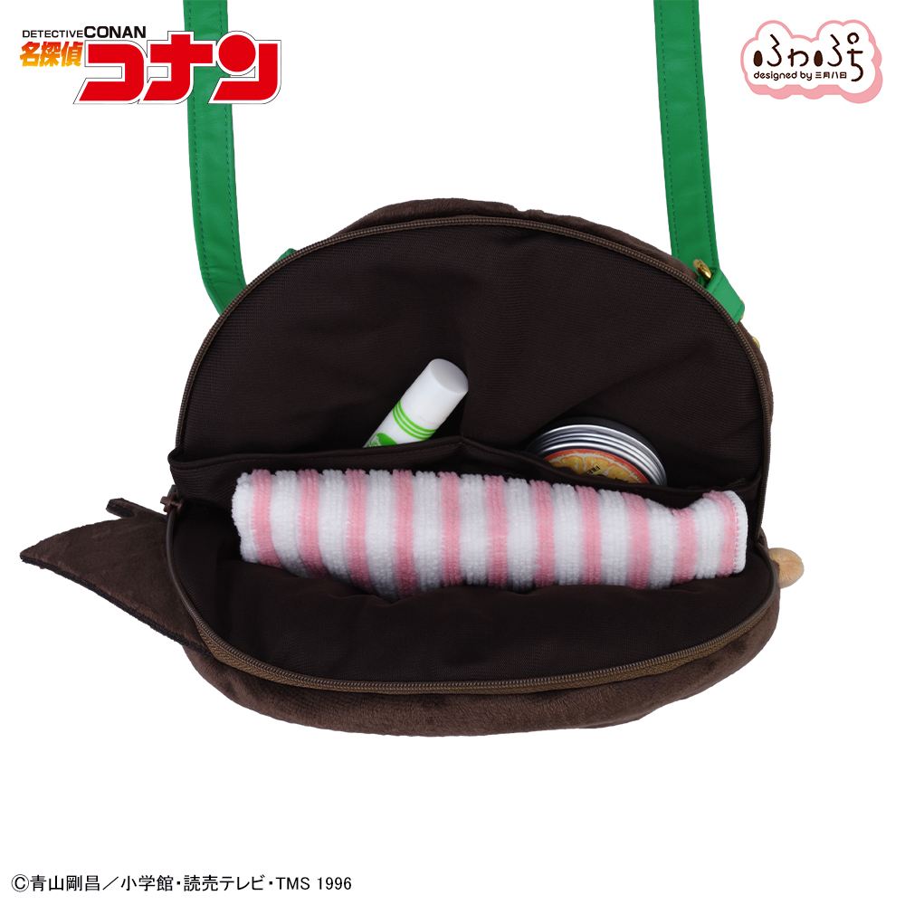 "Detective Conan" Hattori Heiji Fuwa Petit Face Shoulder Bag M