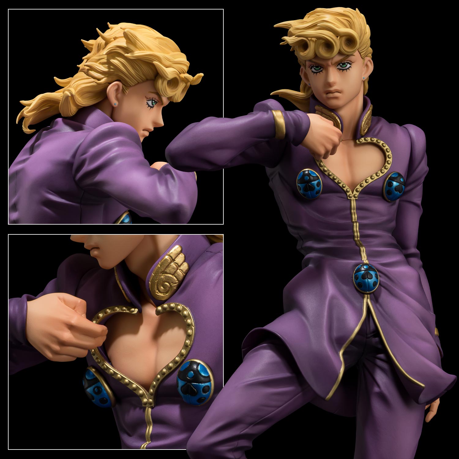 "JoJo's Bizarre Adventure Golden Wind" FIGURE MUSEUM Giorno Giovanna 1/8 Scale Figure