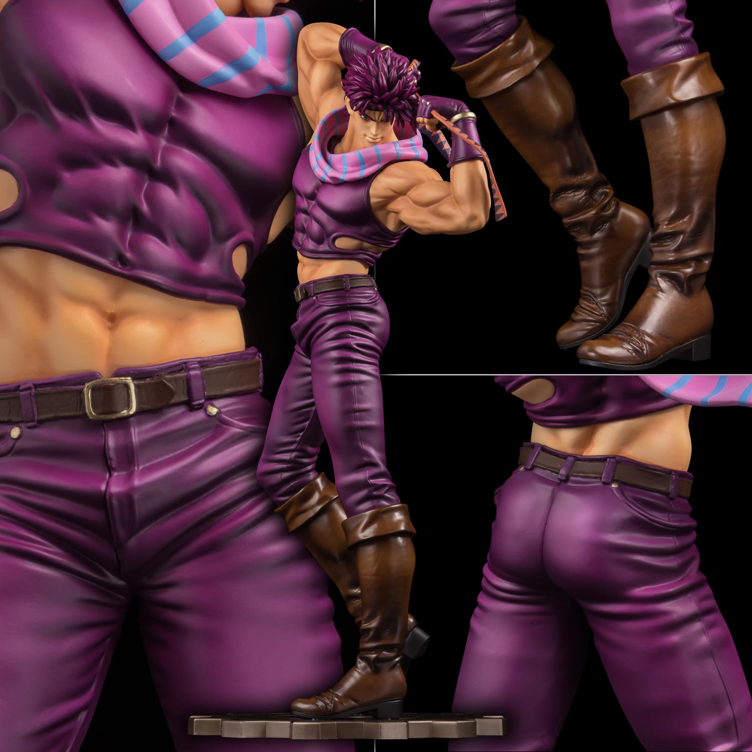 "JoJo's Bizarre Adventure: Battle Tendency" FIGURE MUSEUM Joseph Joestar 1/8 Scale Figure Special Color