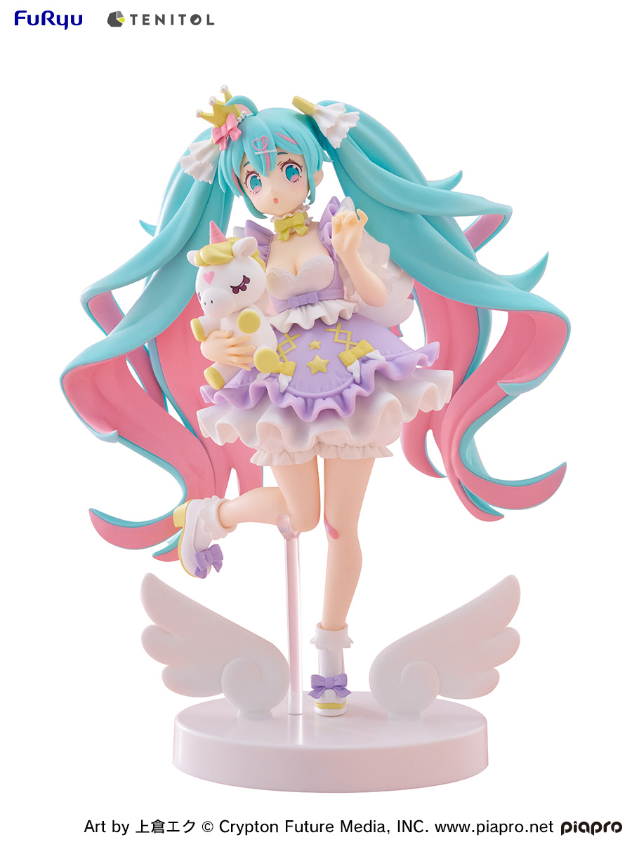 TENITOL Hatsune Miku YUMEKAWA Princess Lavender Ver.