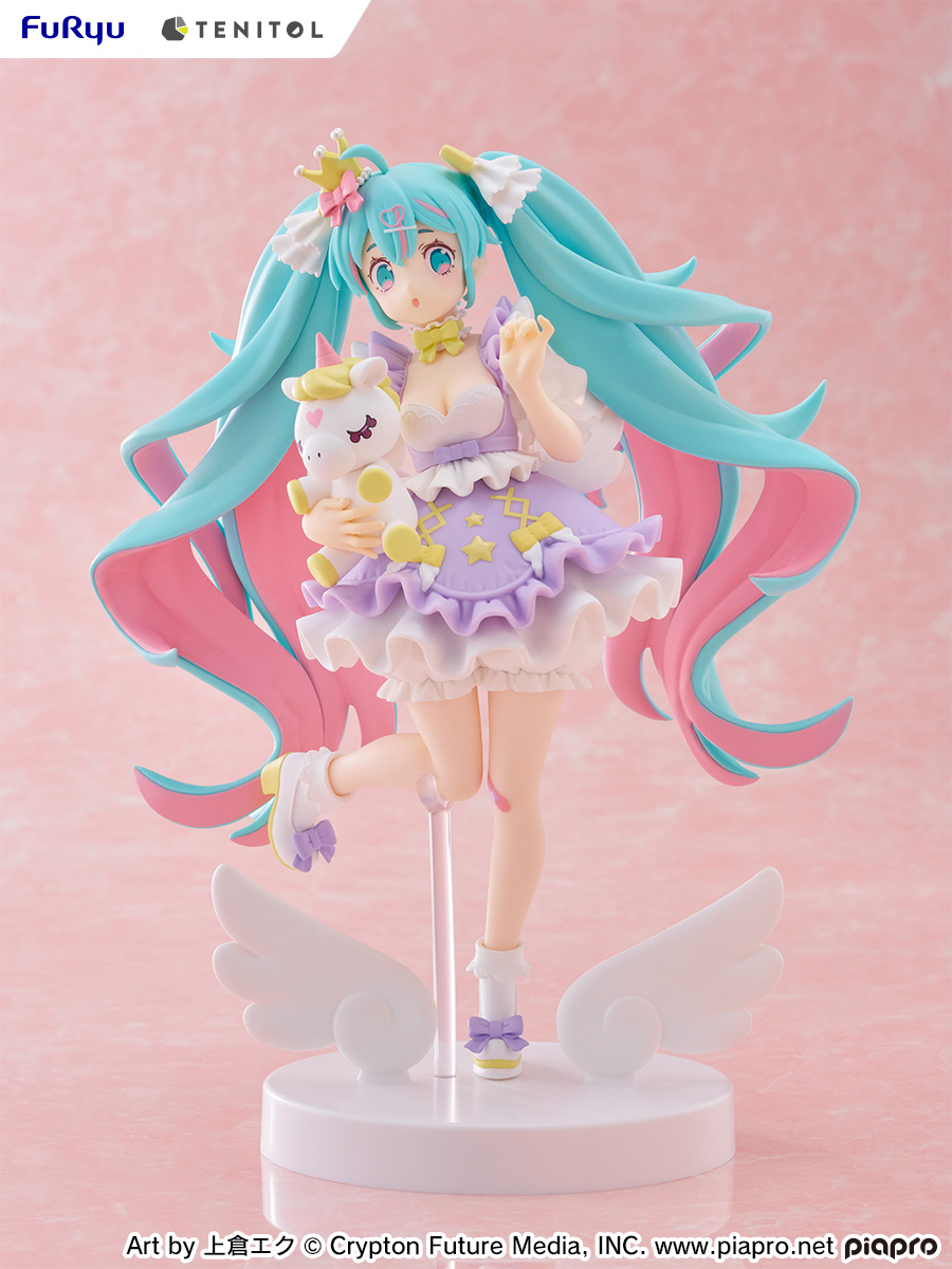 TENITOL Hatsune Miku YUMEKAWA Princess Lavender Ver.