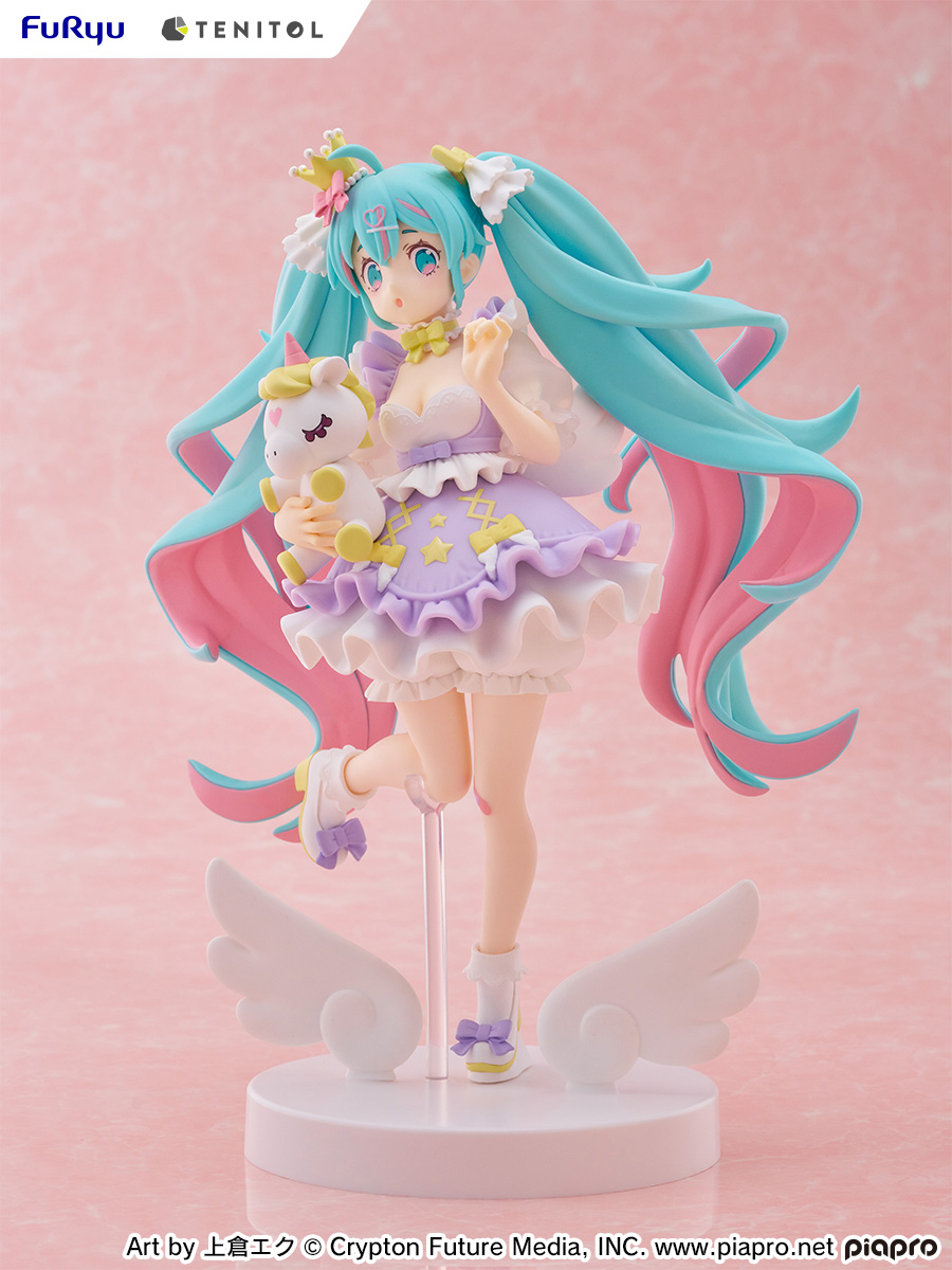 TENITOL Hatsune Miku YUMEKAWA Princess Lavender Ver.