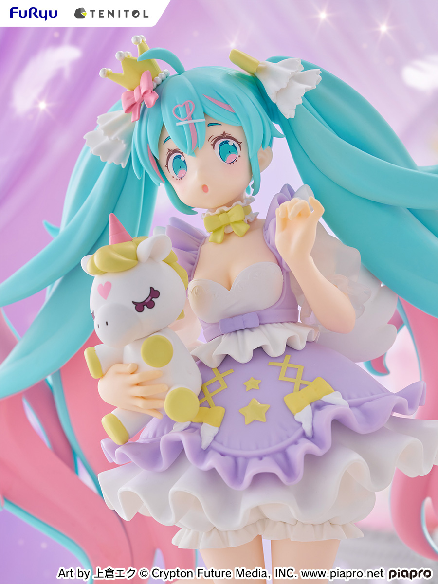 TENITOL Hatsune Miku YUMEKAWA Princess Lavender Ver.