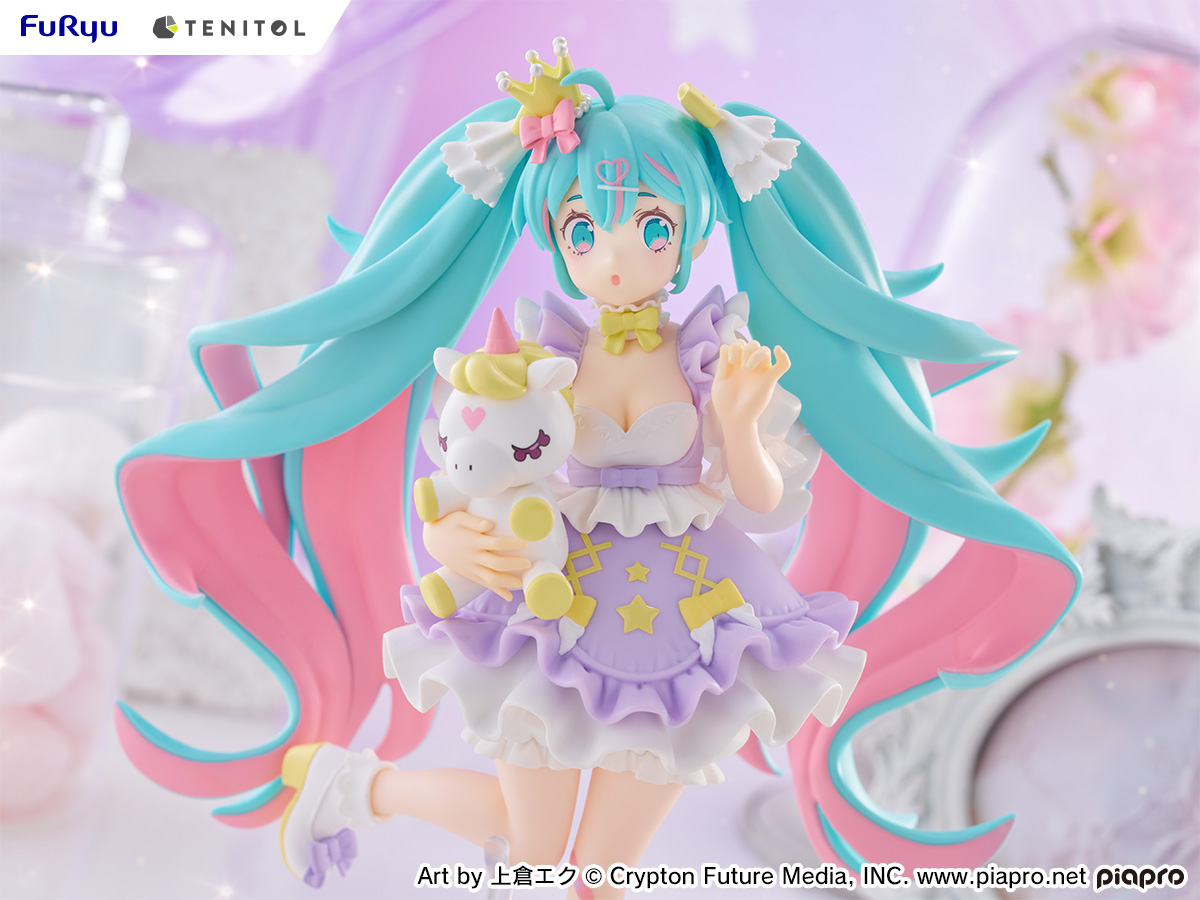 TENITOL Hatsune Miku YUMEKAWA Princess Lavender Ver.