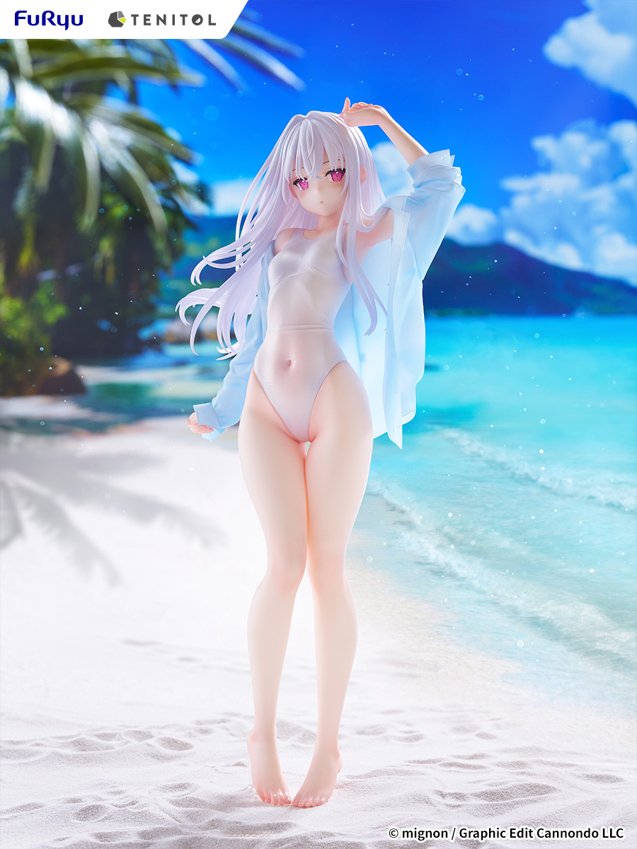 TENITOL TALL MIGNON WORKS shiro Swimsuit Ver.