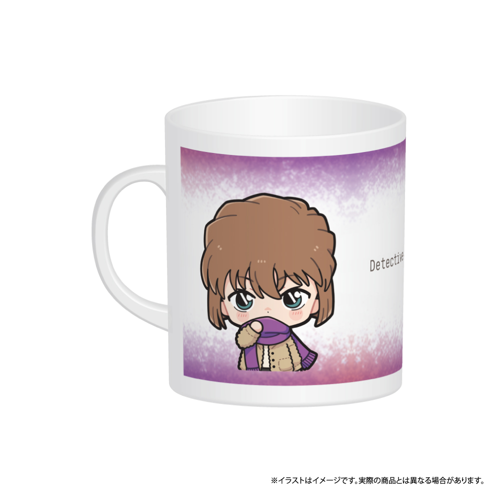 "Detective Conan" Mug Haibara Ai SD (Muffler)