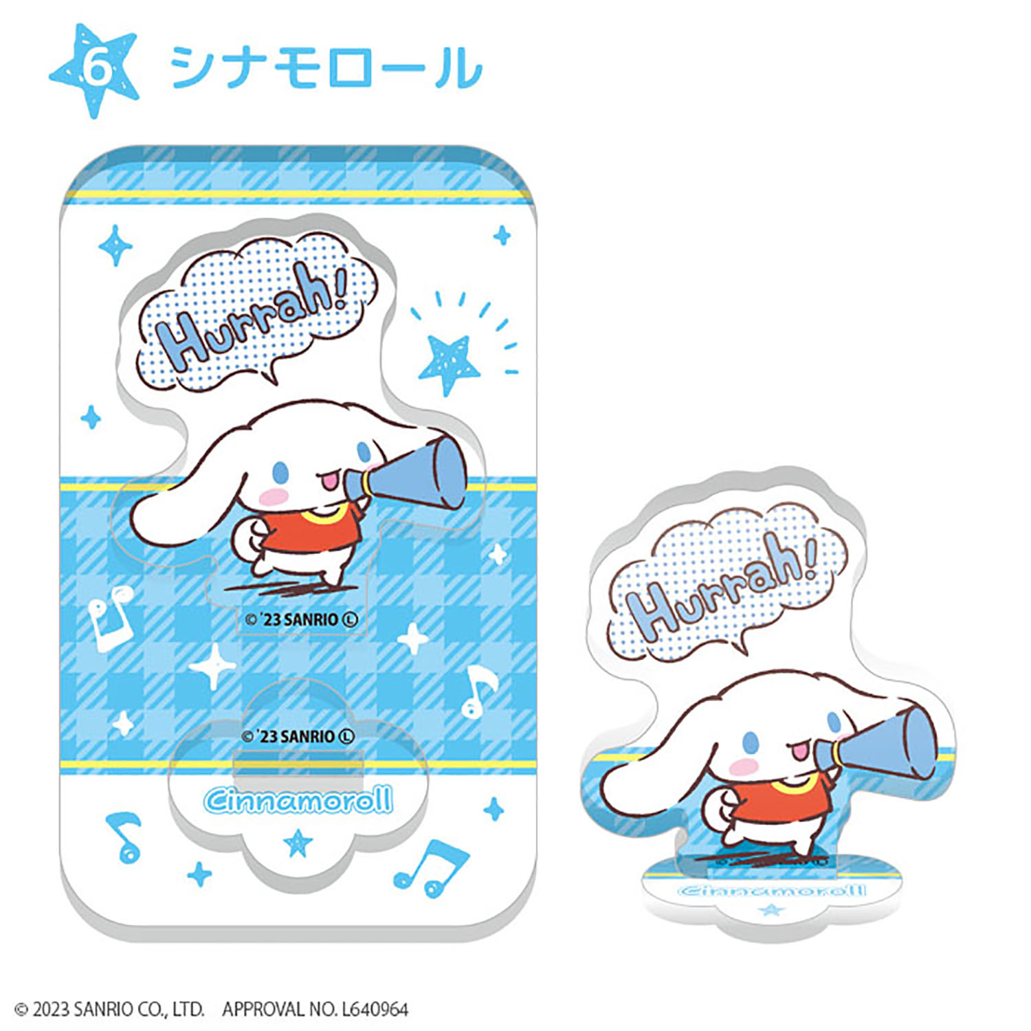 [In stock] Sanrio Characters Minna de Ouen Acrylic Stand