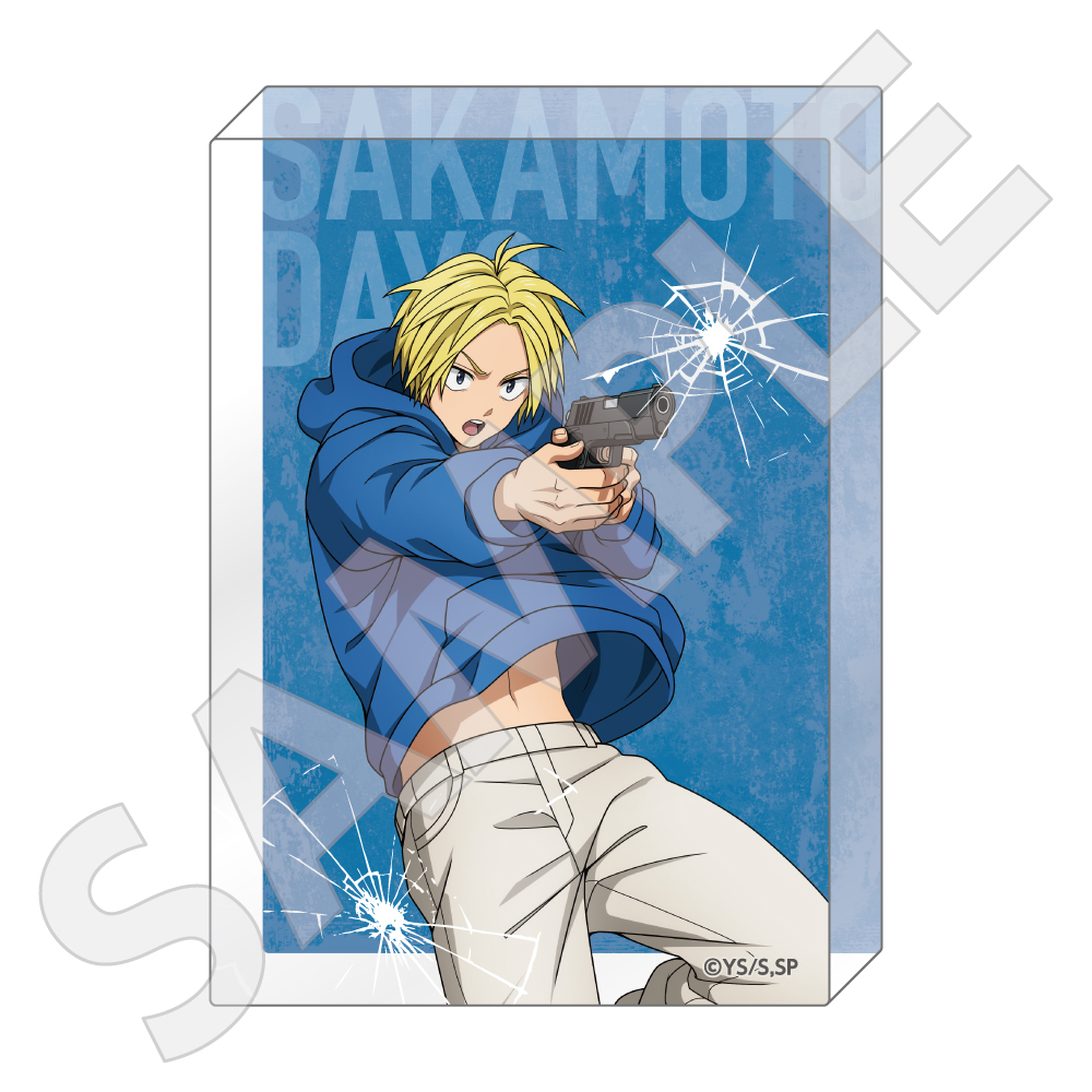 "Sakamoto Days" Acrylic Block Asakura Shin
