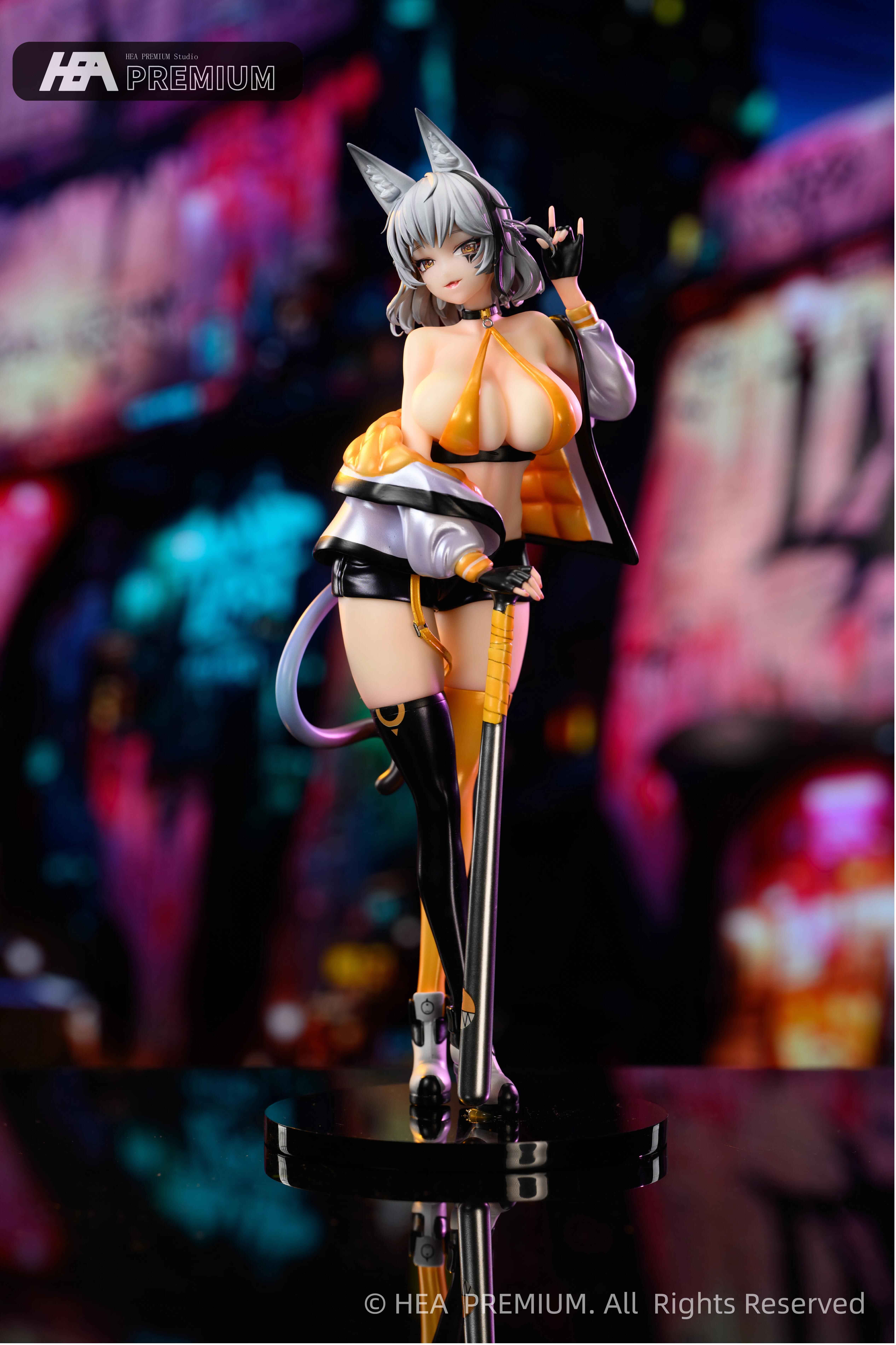 HEA PREMIUM CAT GIRL DEANO BASEBALL UNIFORM VER. 1/7 SCALE FIGURE