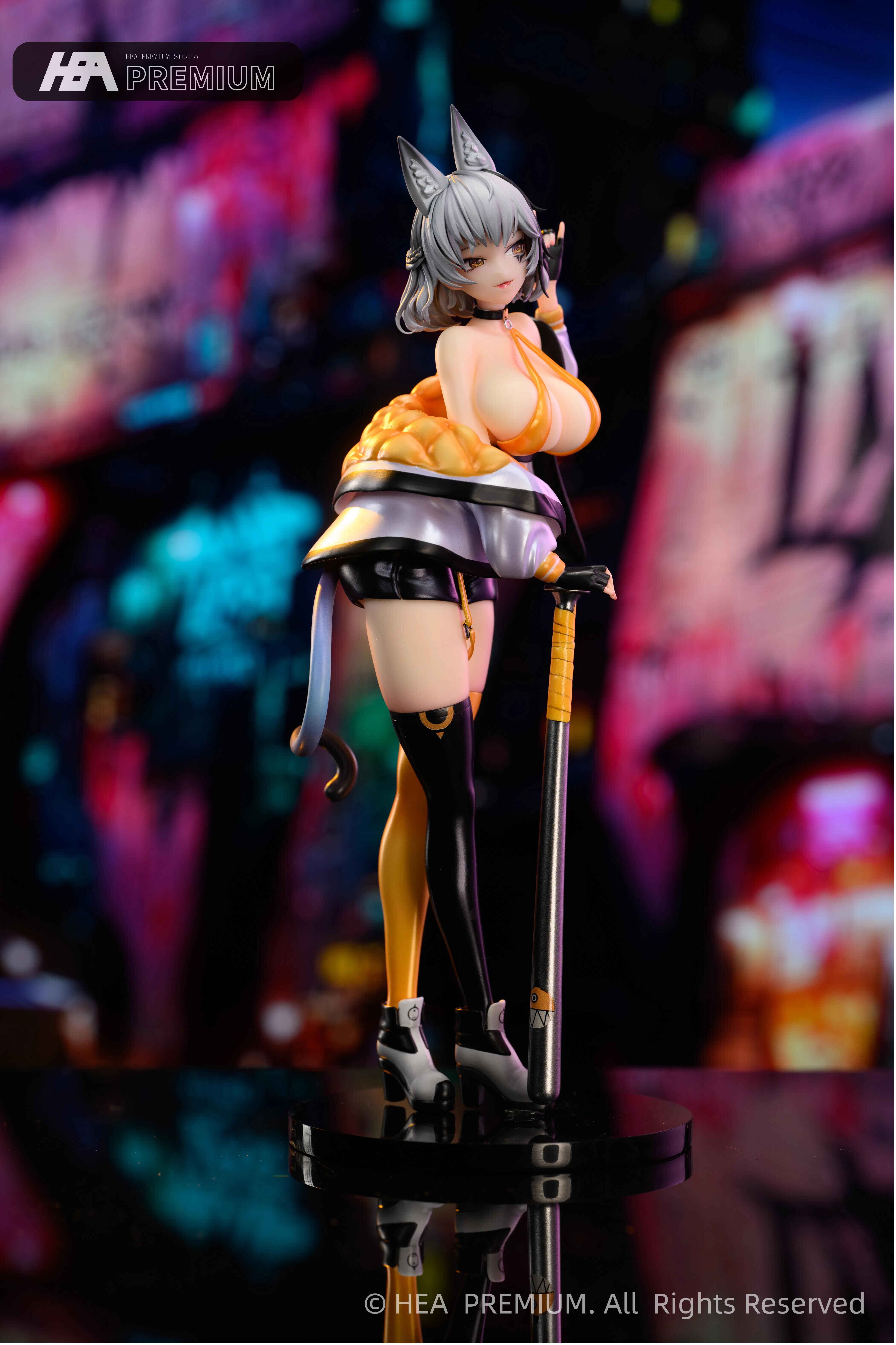 HEA PREMIUM CAT GIRL DEANO BASEBALL UNIFORM VER. 1/7 SCALE FIGURE