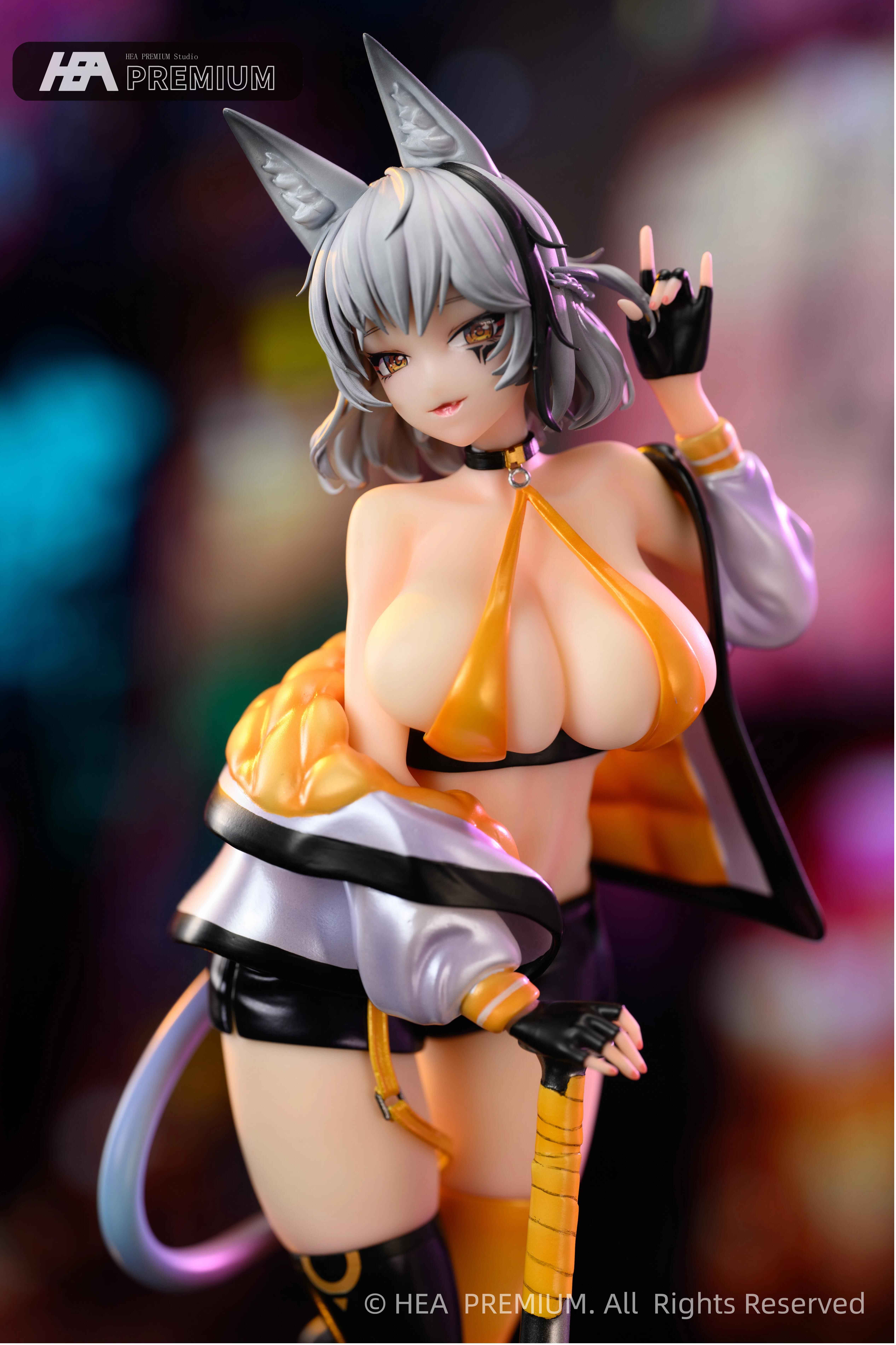 HEA PREMIUM CAT GIRL DEANO BASEBALL UNIFORM VER. 1/7 SCALE FIGURE