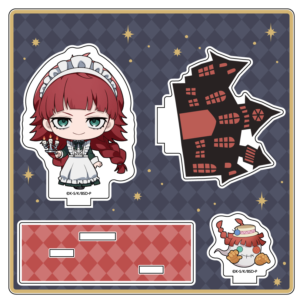 "Bungo Stray Dogs" Mini Acrylic Diorama Ghost House Ver. Lucy M