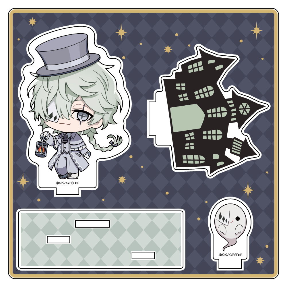"Bungo Stray Dogs" Mini Acrylic Diorama Ghost House Ver. Nikolai G