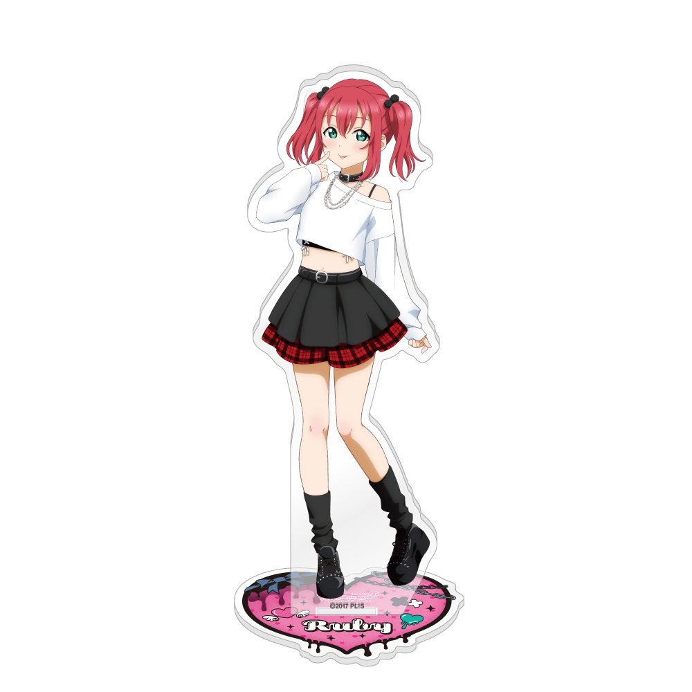 "Love Live! Sunshine!!" Original Illustration Acrylic Stand Kurosawa Ruby