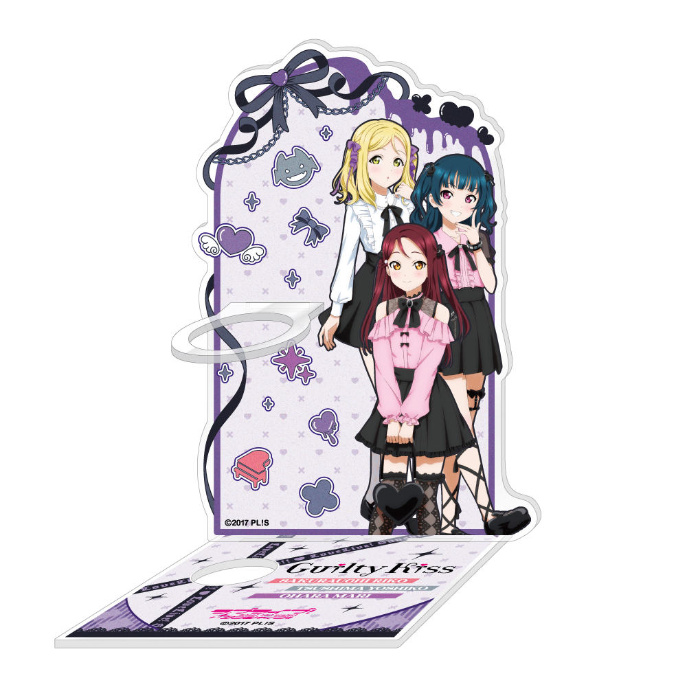 "Love Live! Sunshine!!" Original Illustration Acrylic Pen Light Stand Guilty Kiss