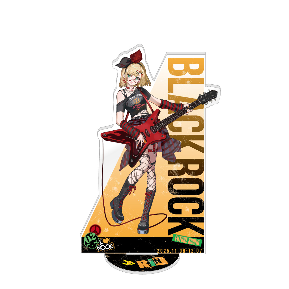Hatsune Miku Acrylic Stand Band Ver. Kagamine Rin