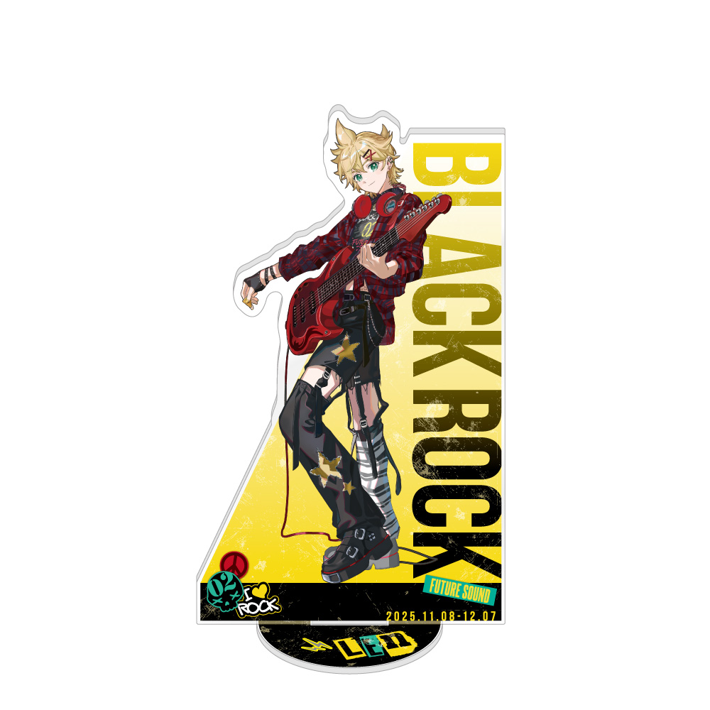 Hatsune Miku Acrylic Stand Band Ver. Kagamine Len