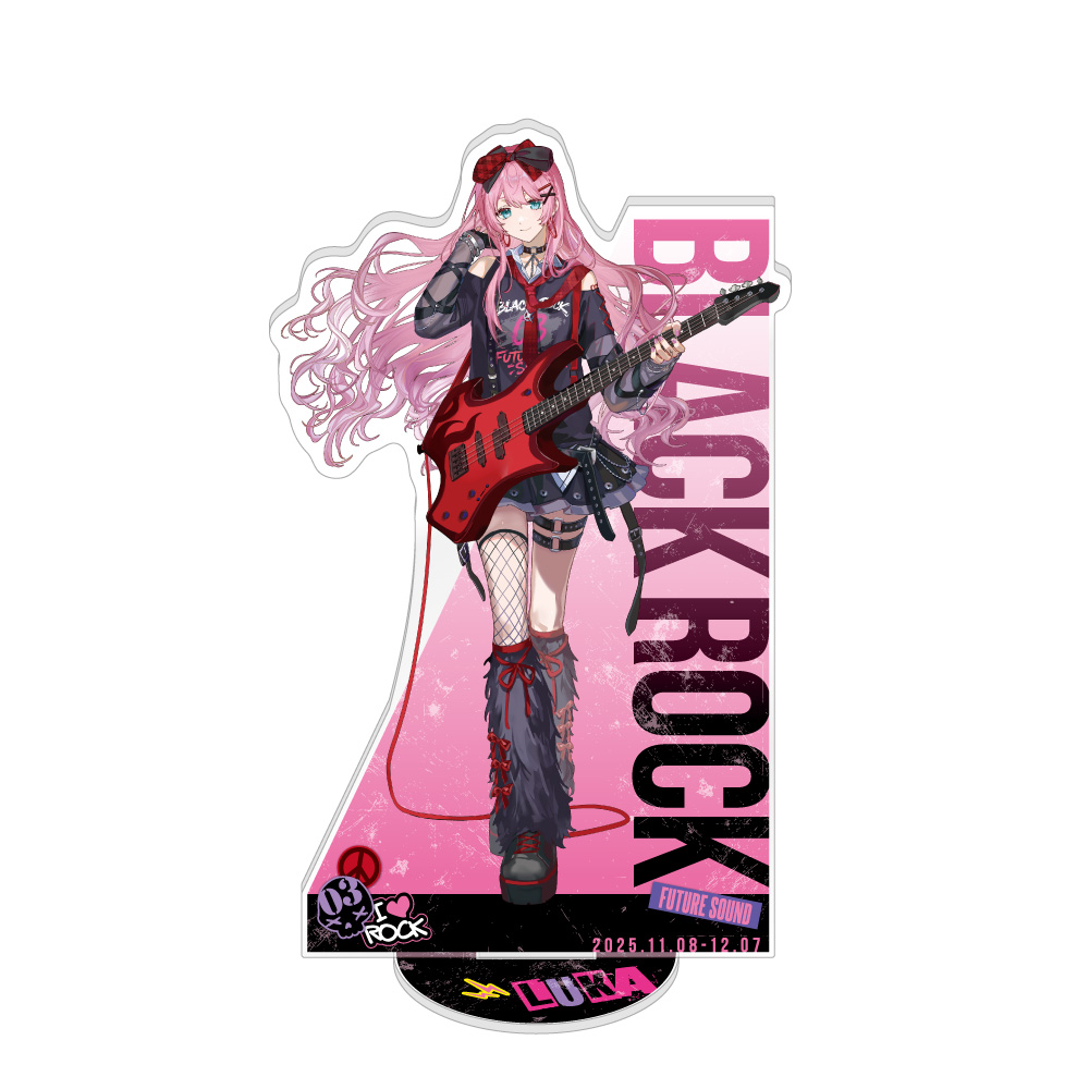 Hatsune Miku Acrylic Stand Band Ver. Megurine Luka