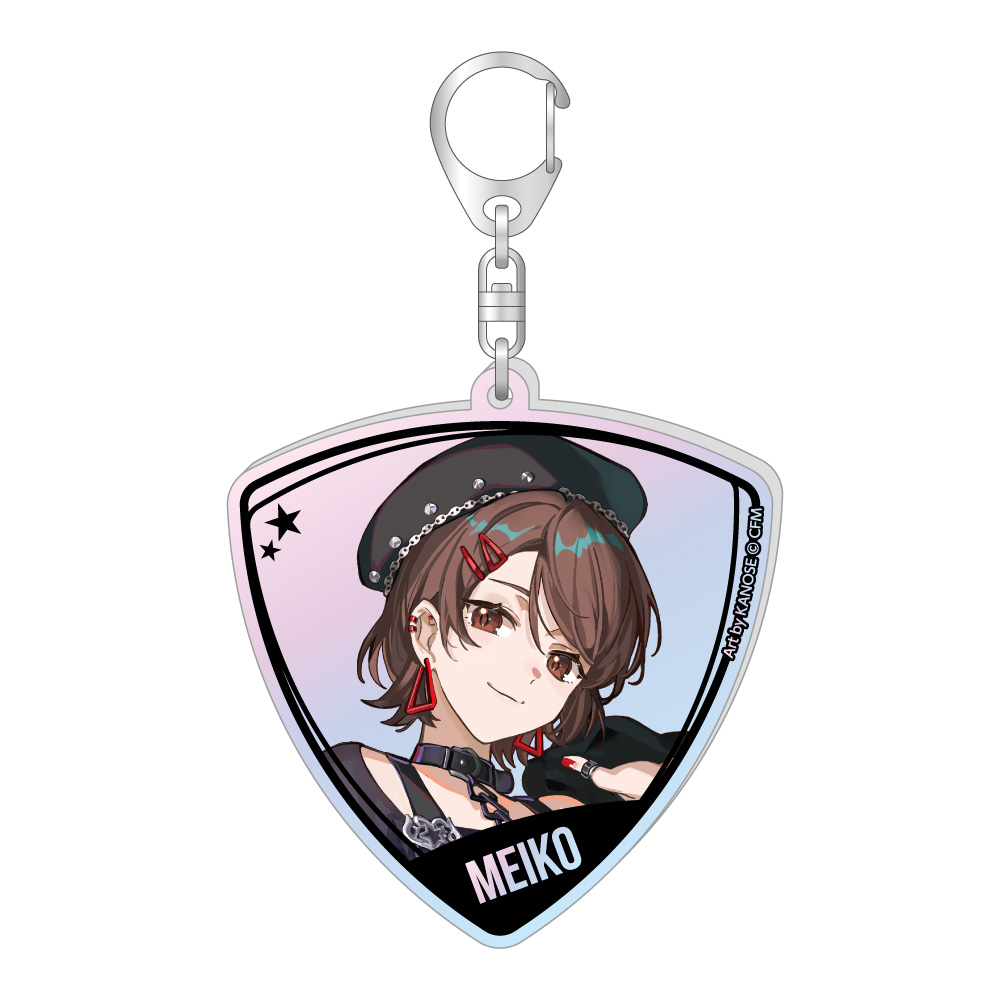 Hatsune Miku Pick Type Aurora Acrylic Key Chain Band Ver. MEIKO