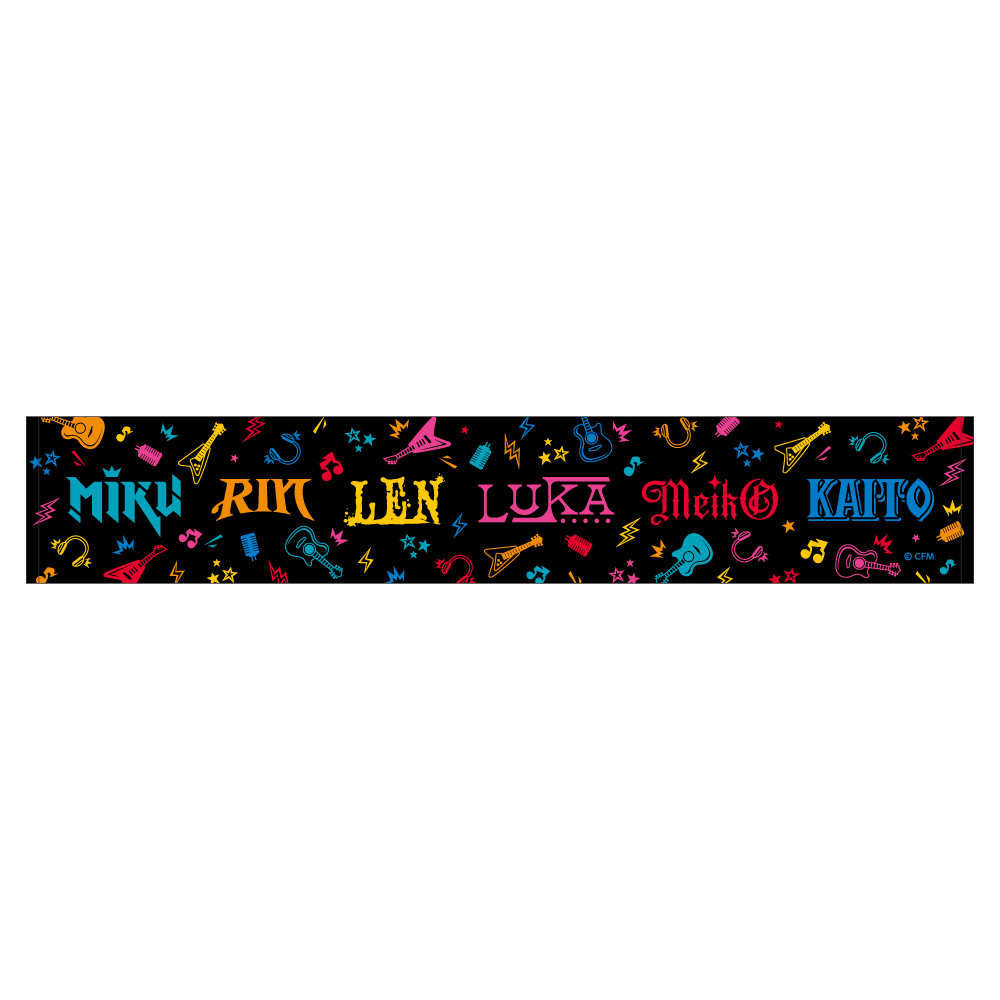 Hatsune Miku Muffler Towel Band Ver.