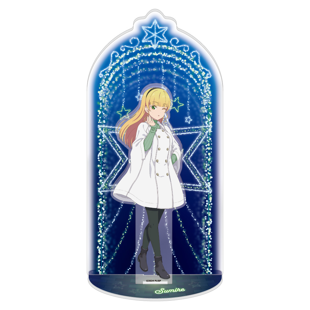 "Love Live! Superstar!!" Acrylic Stand Diorama Heanna Sumire White Poncho Ver.