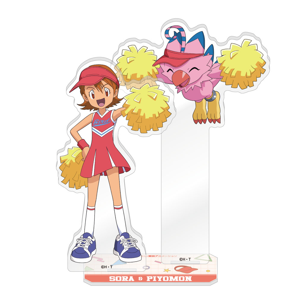 "Digimon Adventure" Pair Acrylic Stand Takenouchi Sora & Piyomon