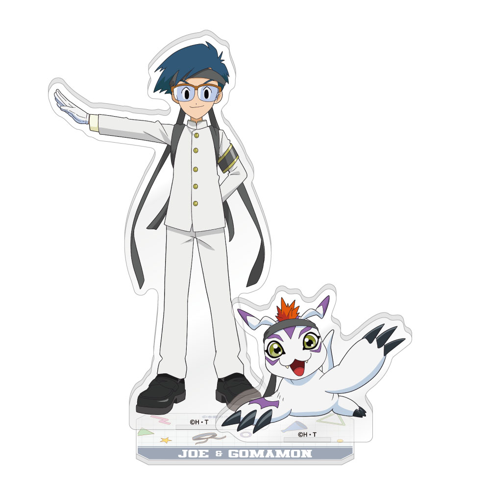 "Digimon Adventure" Pair Acrylic Stand Kido Joe & Gomamon