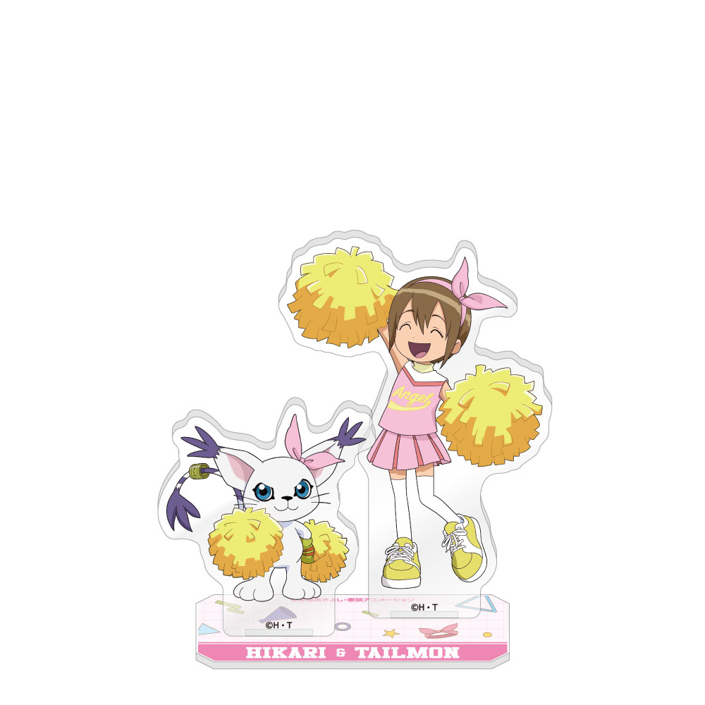 "Digimon Adventure" Pair Acrylic Stand Yagami Hikari & Tailmon