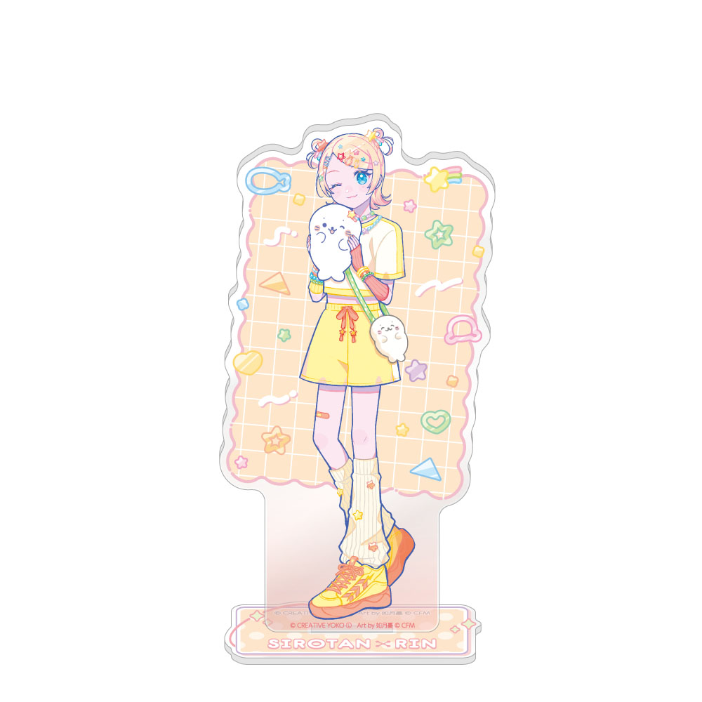 Sirotan x Hatsune Miku Vol. 2 Acrylic Stand Kagamine Rin