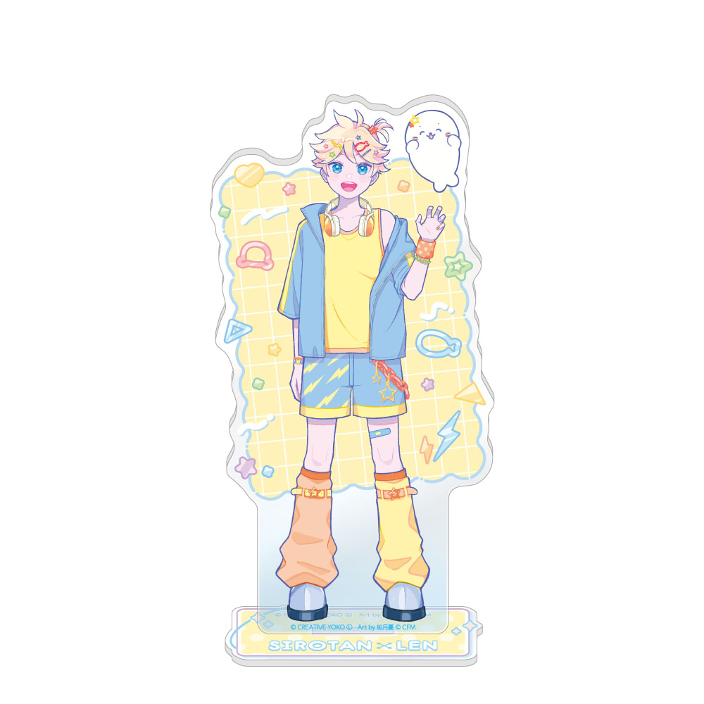 Sirotan x Hatsune Miku Vol. 2 Acrylic Stand Kagamine Len