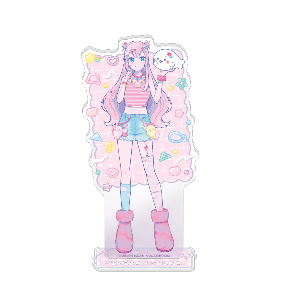 Sirotan x Hatsune Miku Vol. 2 Acrylic Stand Megurine Luka