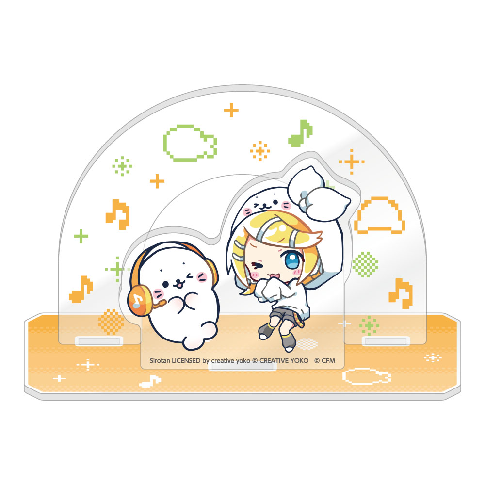 Sirotan x Hatsune Miku Vol. 2 Acrylic Diorama Kagamine Rin