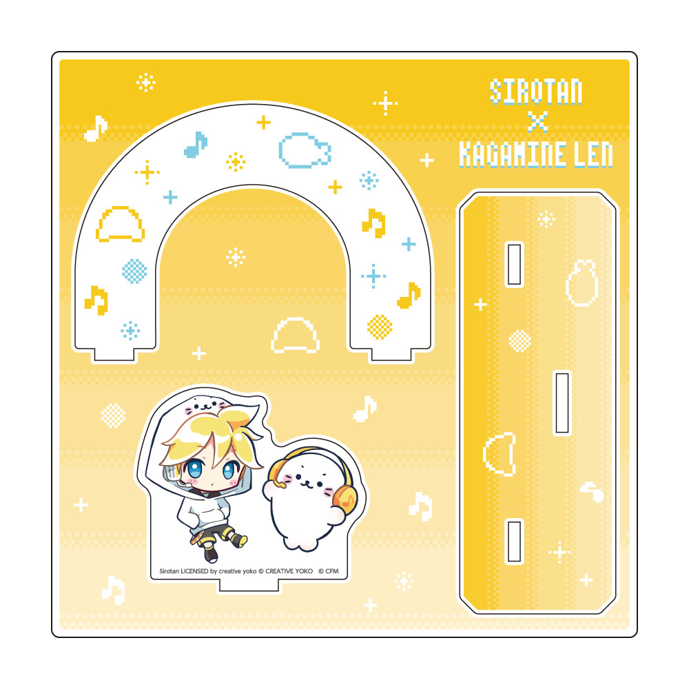 Sirotan x Hatsune Miku Vol. 2 Acrylic Diorama Kagamine Len