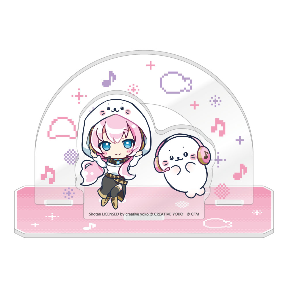 Sirotan x Hatsune Miku Vol. 2 Acrylic Diorama Megurine Luka