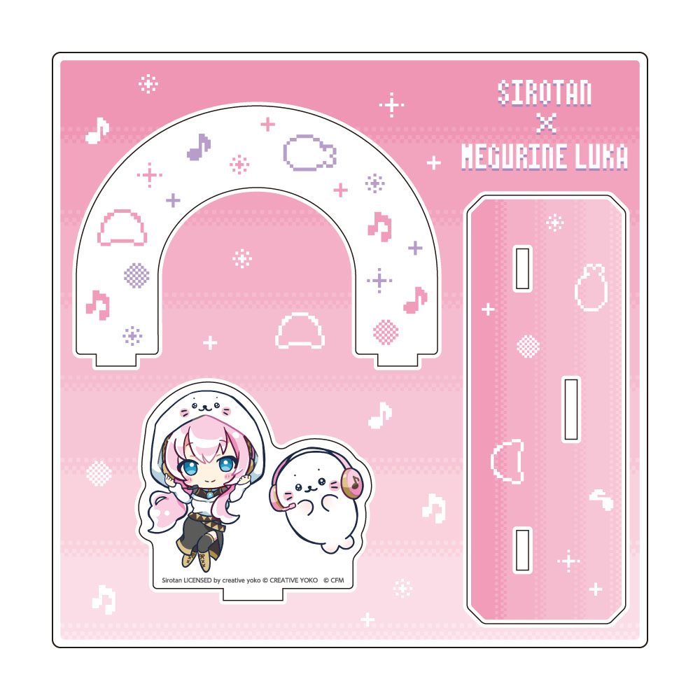 Sirotan x Hatsune Miku Vol. 2 Acrylic Diorama Megurine Luka