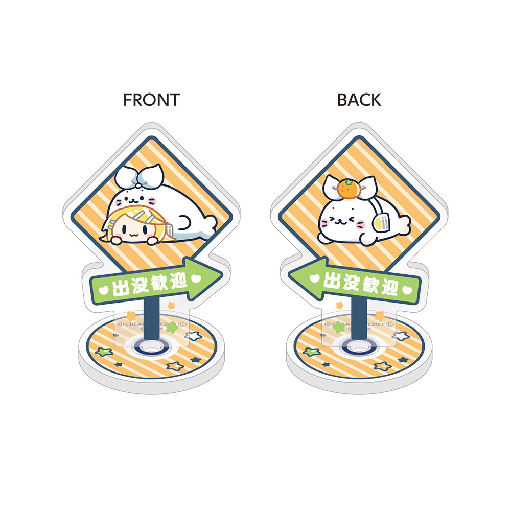 Sirotan x Hatsune Miku Vol. 2 Pair Ring Acrylic Stand Kagamine Rin