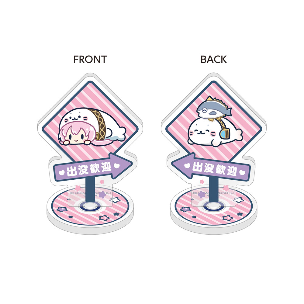 Sirotan x Hatsune Miku Vol. 2 Pair Ring Acrylic Stand Megurine Luka