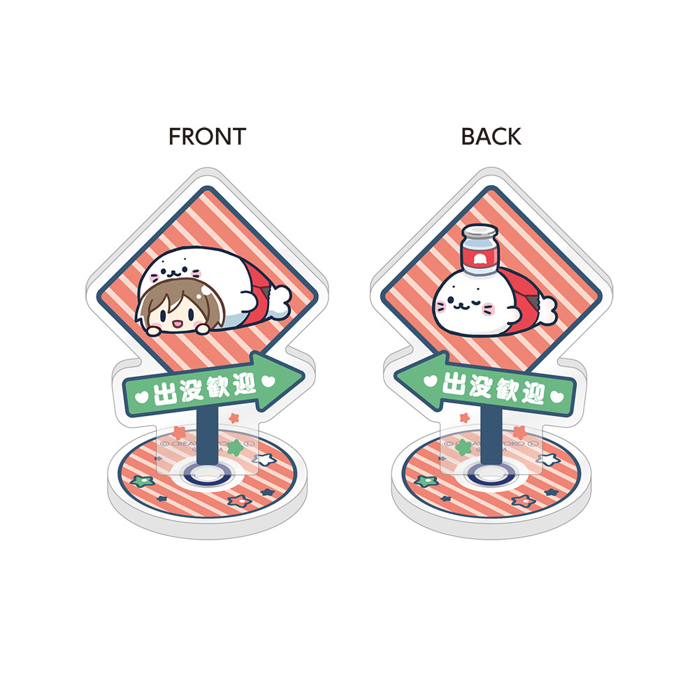 Sirotan x Hatsune Miku Vol. 2 Pair Ring Acrylic Stand MEIKO