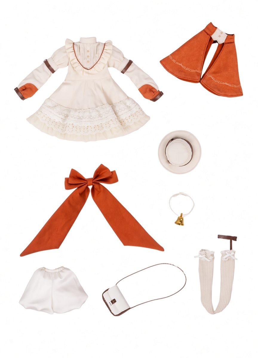 GOOMOO GM-B-007 AMBER CHEESE DREAM LOLITA DRESS FOR SPECIAL 1/6 SCALE DOLLS