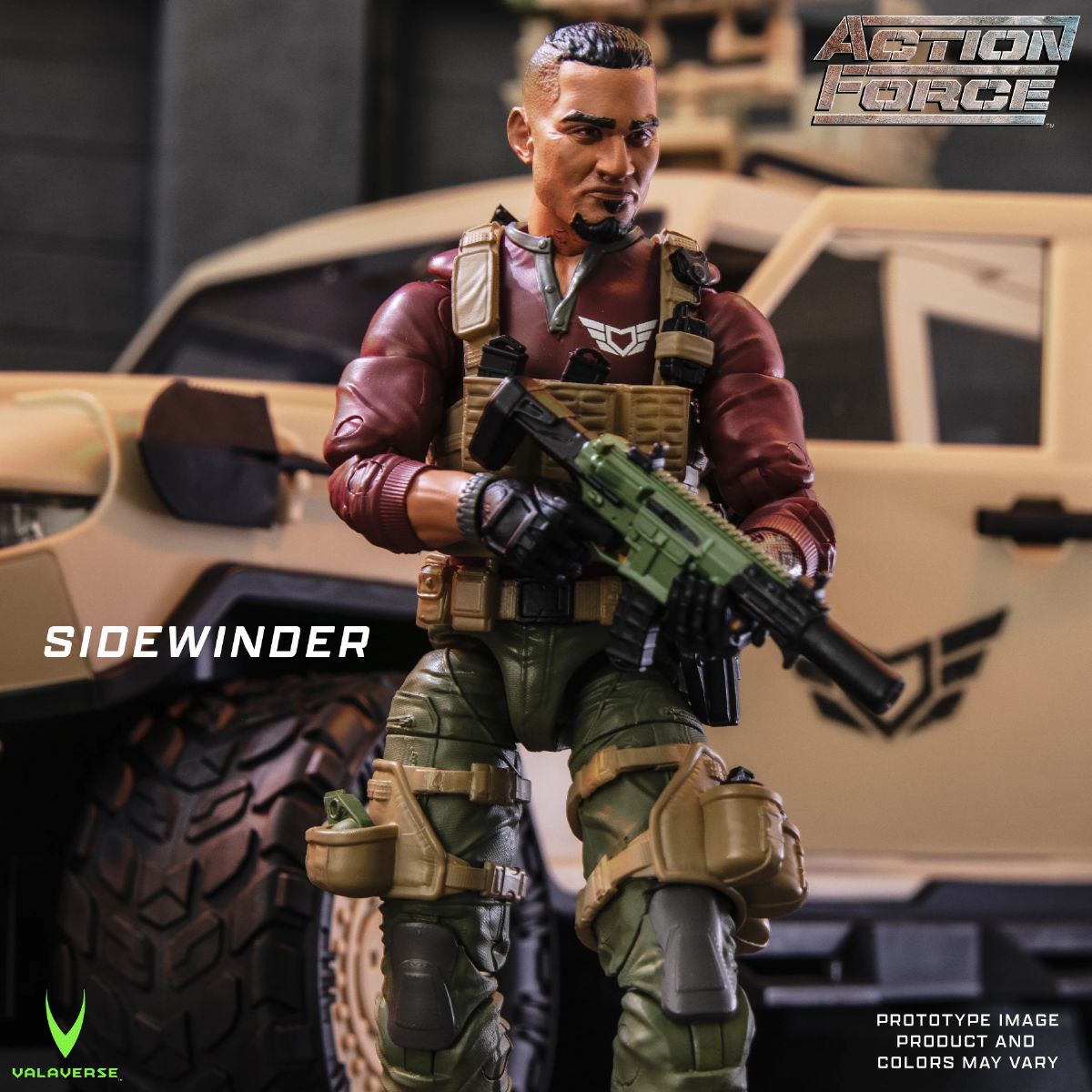 Action Force Series 5 Sidewinder 1/12 Scale Action Figure