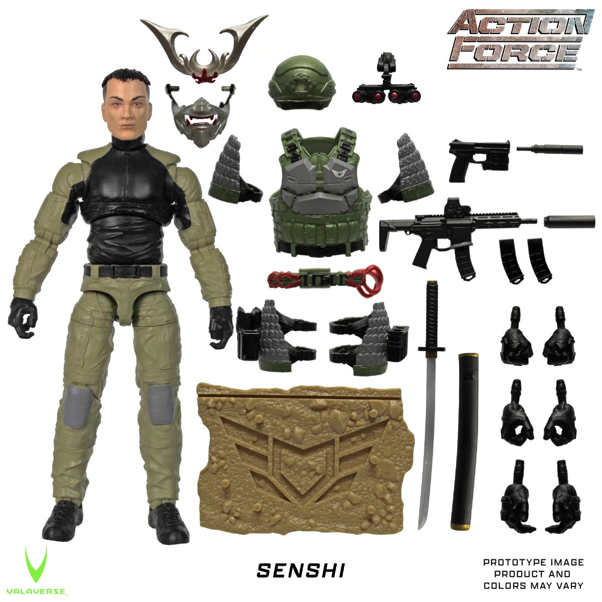 Action Force Series 5 Senshi 1/12 Scale Action Figure