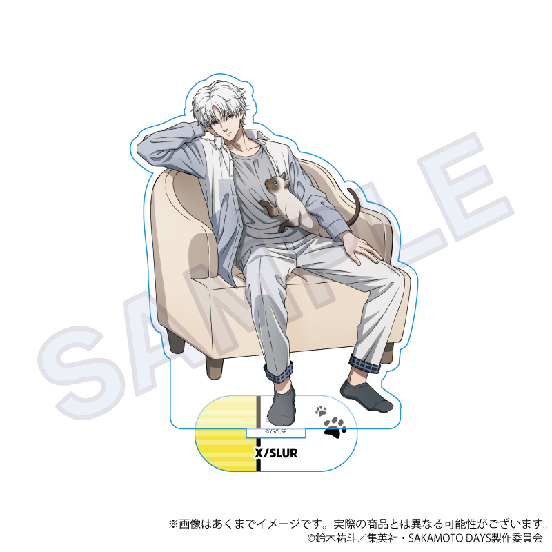 "Sakamoto Days" Acrylic Stand Playing with Cats Ver. X (Slur)